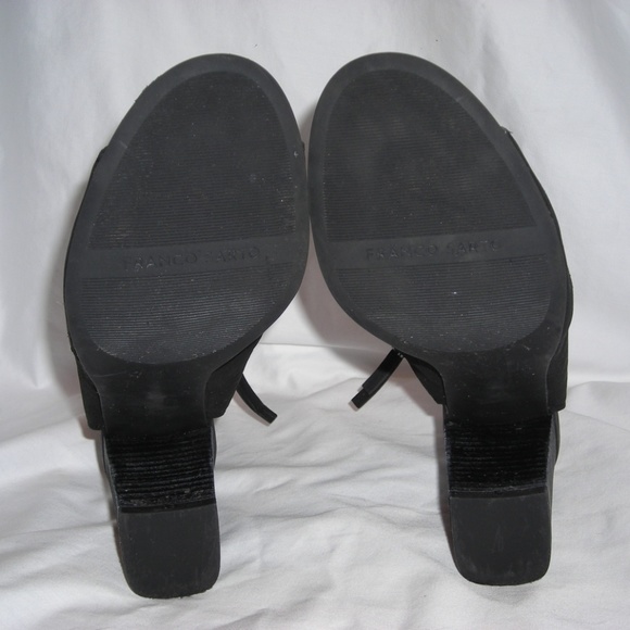 Franco Sarto Knox Black Cutout Bootie  Size 8.5 - Picture 10 of 12